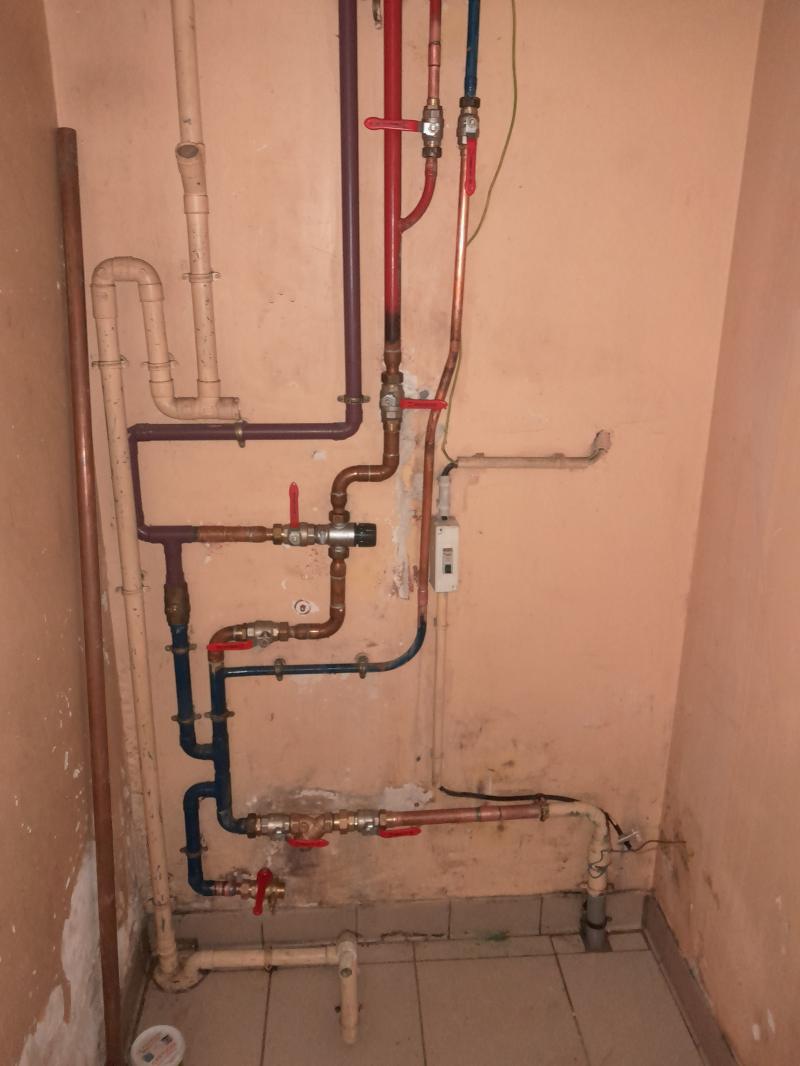 Dépose du ballon et modifications des alimentations hydrauliques